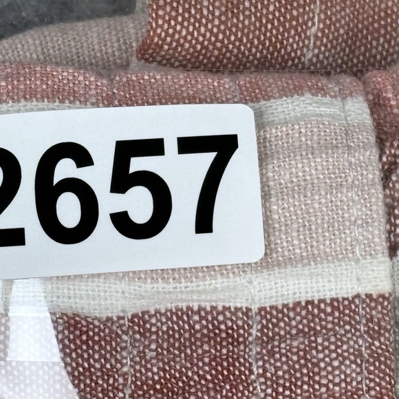 Sonoma Shorts L Linen Blend Striped Boho Coastal Preppy Cottage Summer Beach - Picture 11 of 12